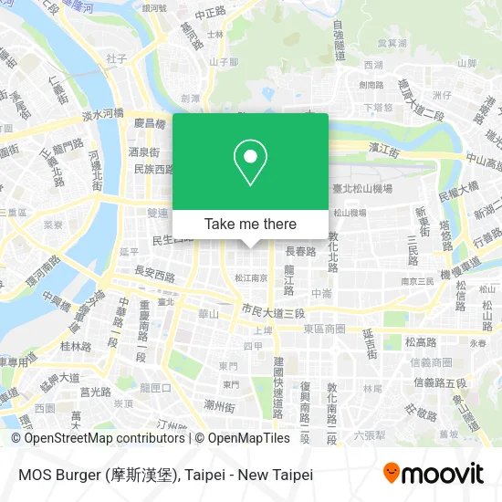 MOS Burger (摩斯漢堡) map