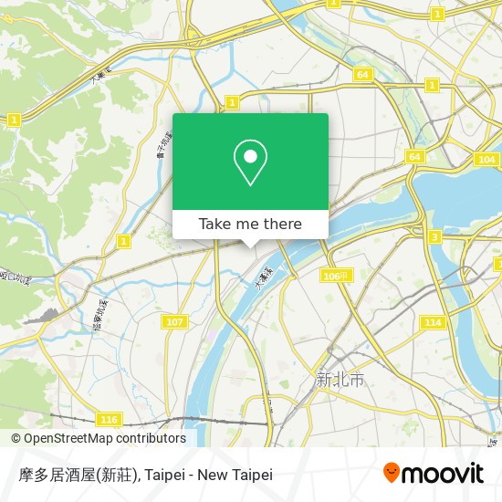 摩多居酒屋(新莊) map