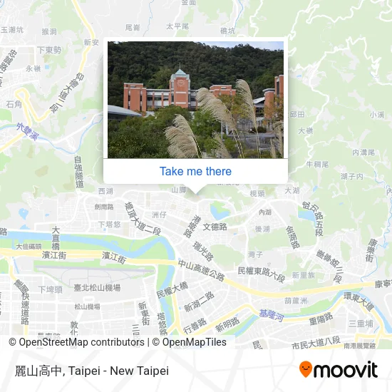 麗山高中 map