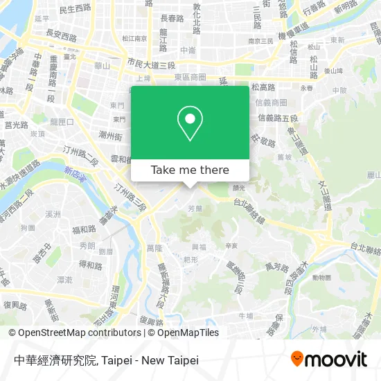 中華經濟研究院 map
