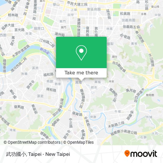 武功國小 map
