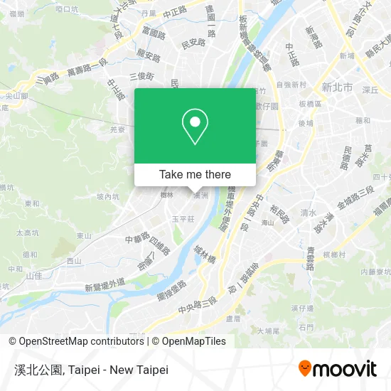 溪北公園 map