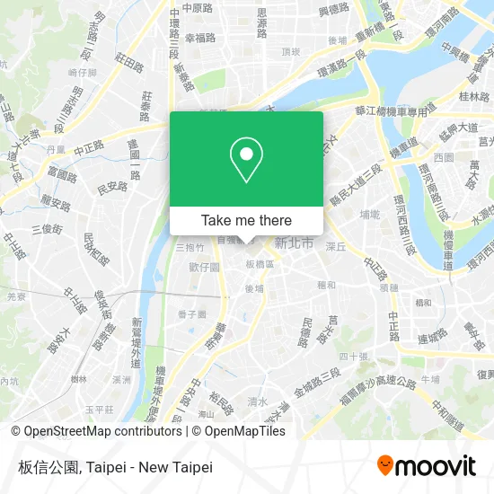 板信公園地圖