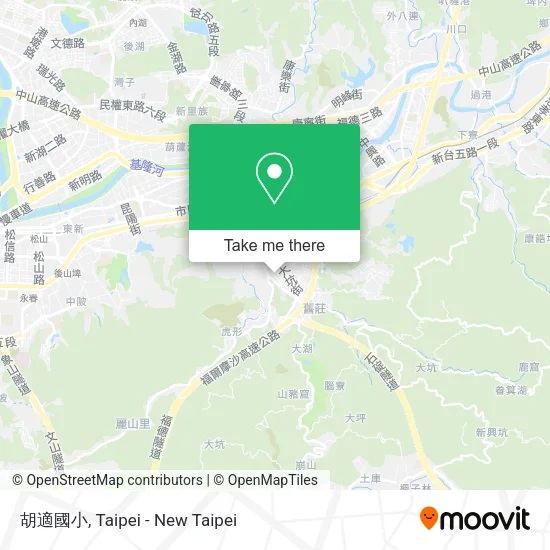 胡適國小 map