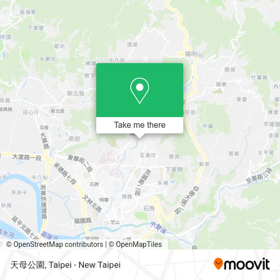 天母公園 map