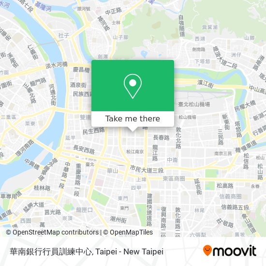 華南銀行行員訓練中心 map