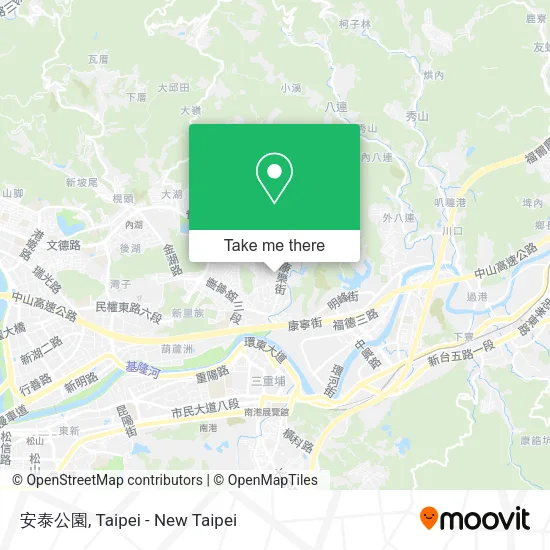 安泰公園 map