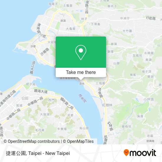捷運公園 map