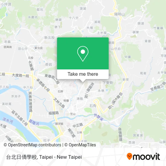 台北日僑學校地圖