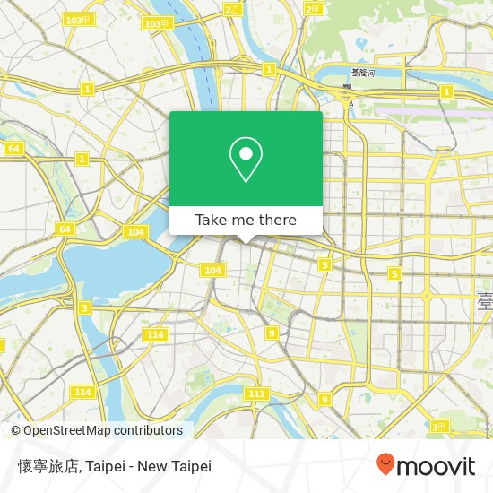 懷寧旅店 map