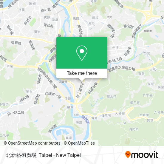 北新藝術廣場地圖