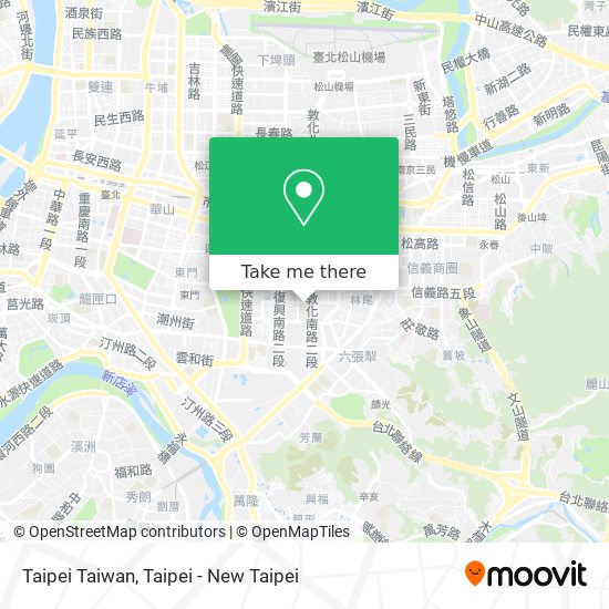 Taipei Taiwan地圖