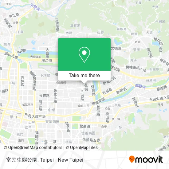 富民生態公園地圖