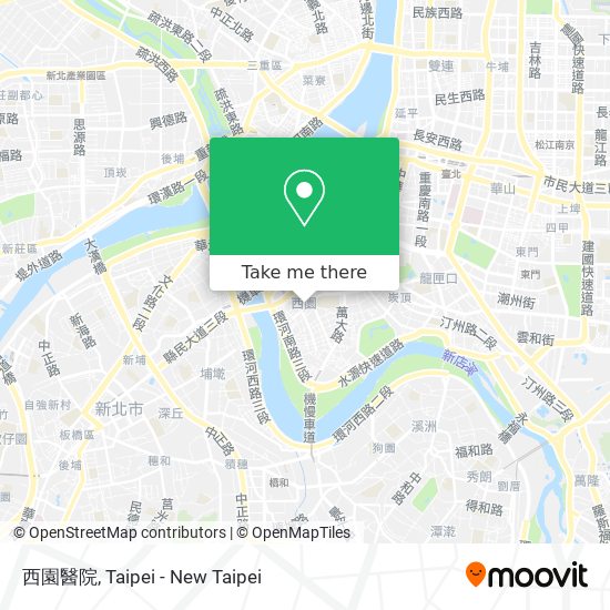 西園醫院 map