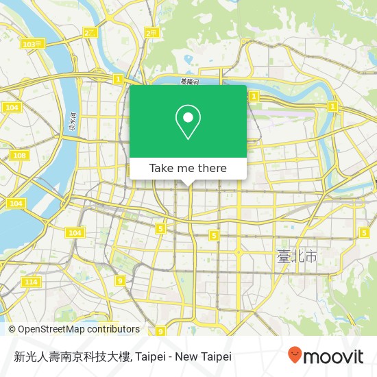新光人壽南京科技大樓 map