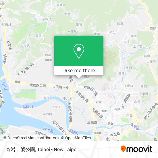 奇岩二號公園 map