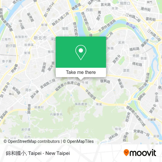 錦和國小地圖