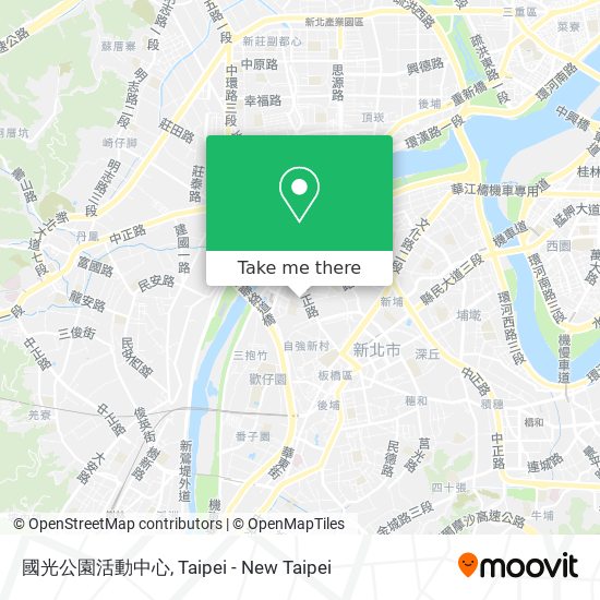 國光公園活動中心 map