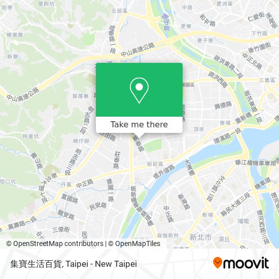 集寶生活百貨 map