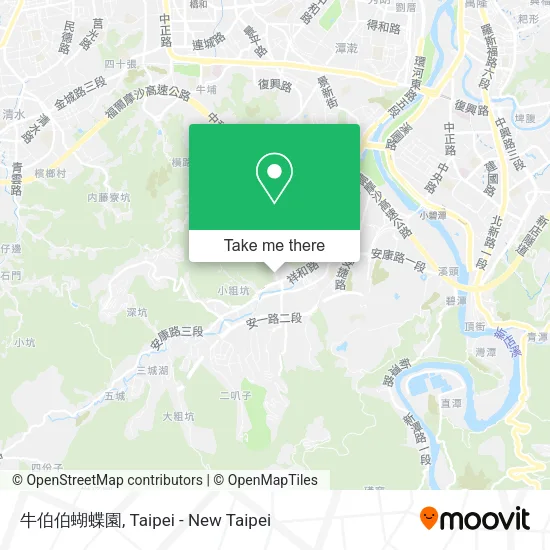 牛伯伯蝴蝶園地圖