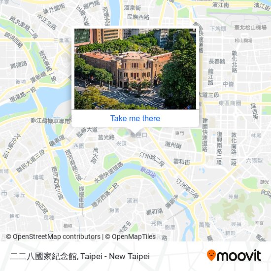 二二八國家紀念館 map