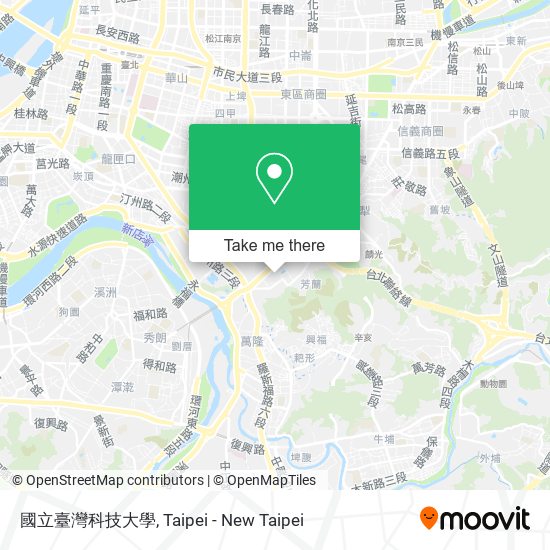 國立臺灣科技大學 map