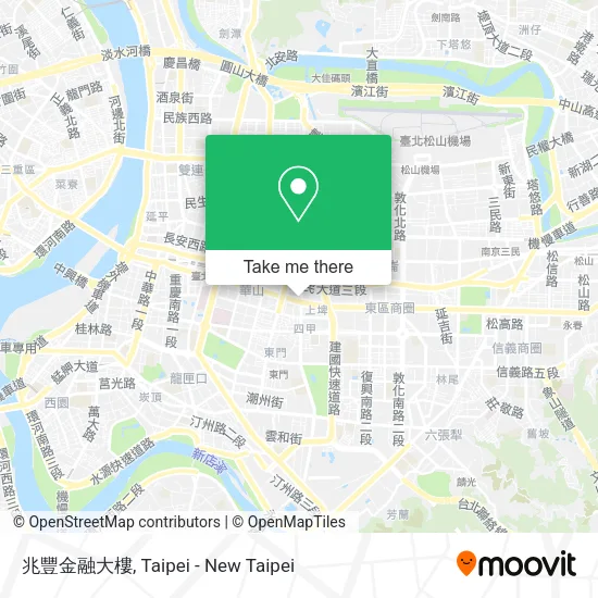 兆豐金融大樓地圖