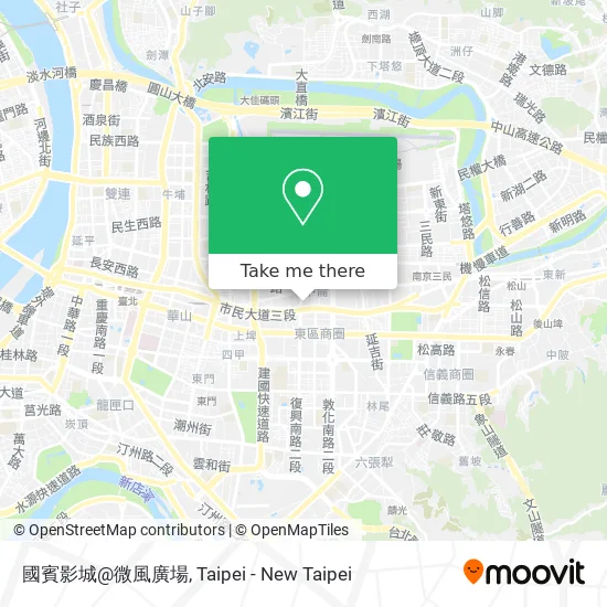 國賓影城@微風廣場 map