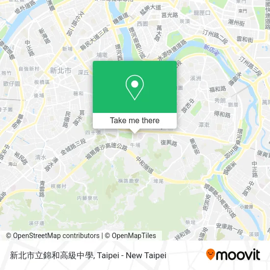 新北市立錦和高級中學 map