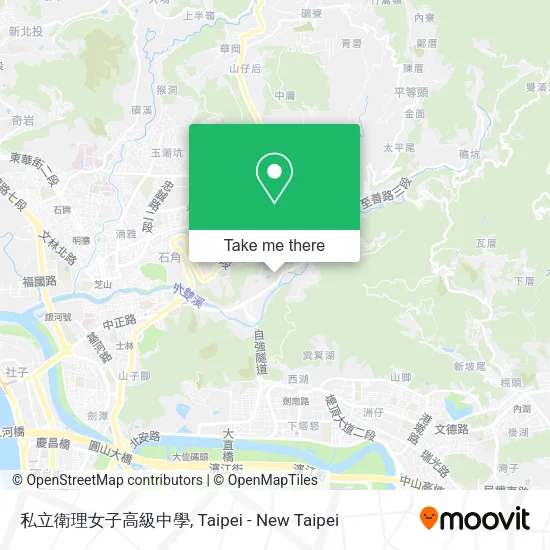 私立衛理女子高級中學 map