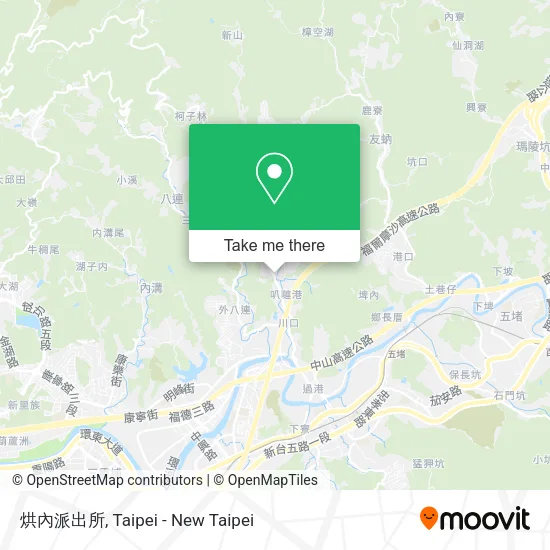 烘內派出所 map