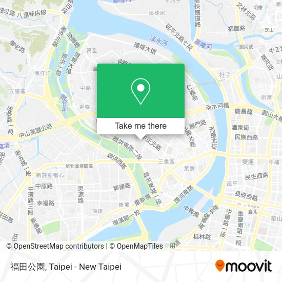 福田公園地圖