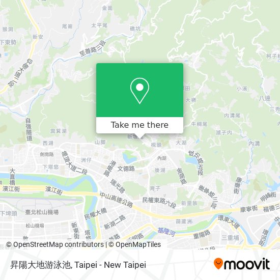 昇陽大地游泳池 map