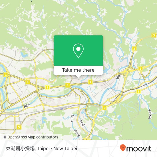 東湖國小操場 map