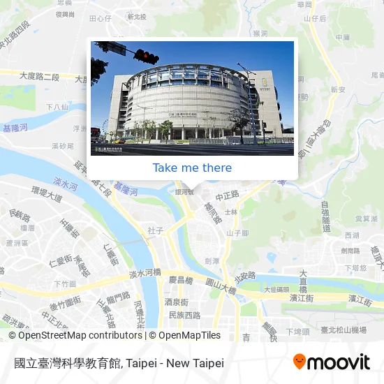 國立臺灣科學教育館地圖