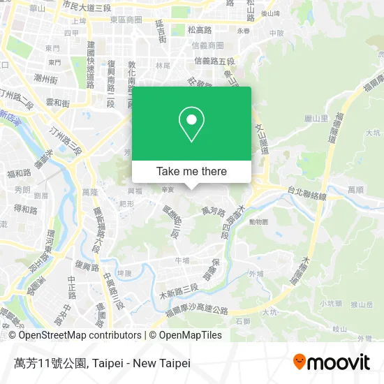 萬芳11號公園 map