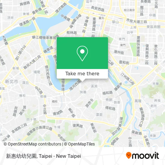 新惠幼幼兒園地圖