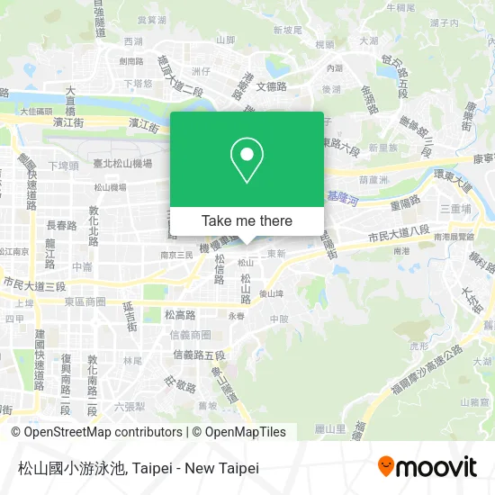 松山國小游泳池地圖