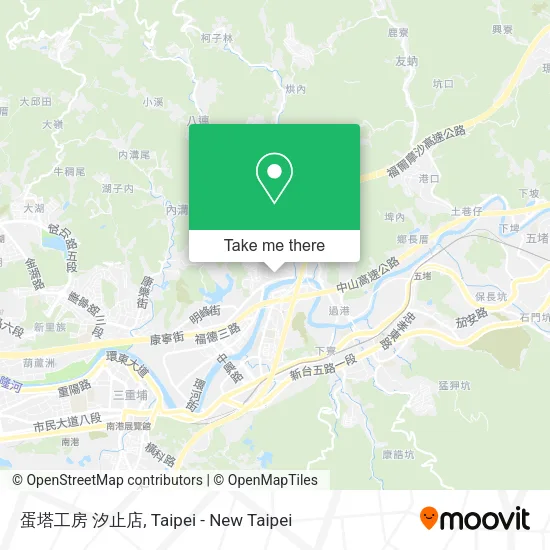 蛋塔工房 汐止店 map