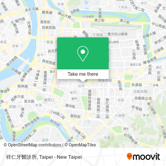 祥仁牙醫診所 map