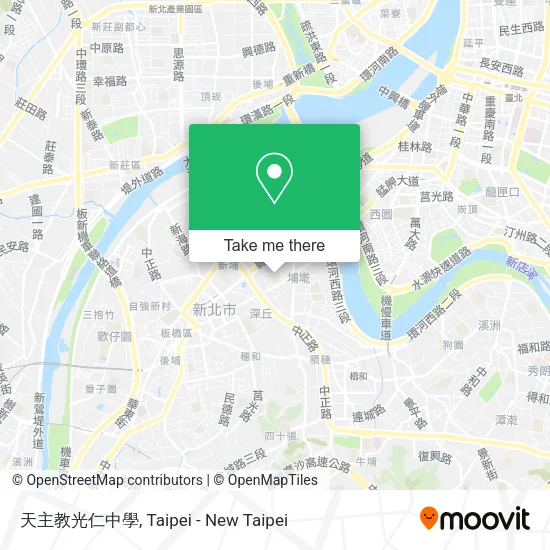 天主教光仁中學地圖