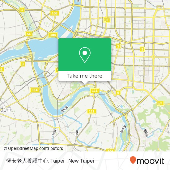 恆安老人養護中心 map