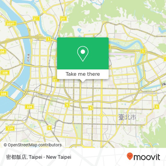 密都飯店 map