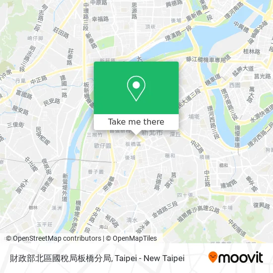 財政部北區國稅局板橋分局 map
