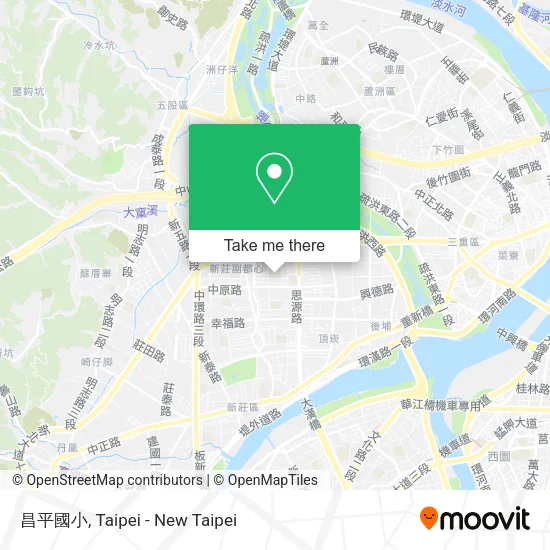 昌平國小地圖