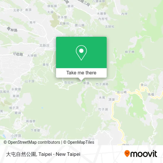 大屯自然公園 map