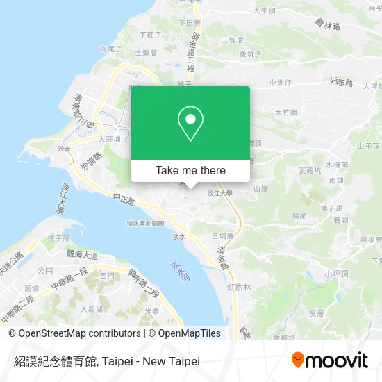 紹謨紀念體育館地圖