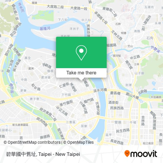 碧華國中舊址 map