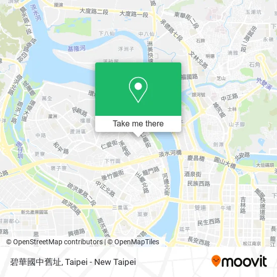 碧華國中舊址地圖