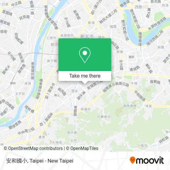 安和國小地圖